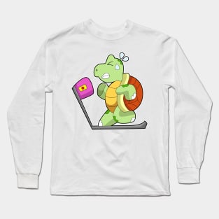 Turtle Fitness Treadmill Long Sleeve T-Shirt